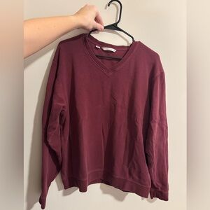 Cutter and Buck V-Neck Longsleeve